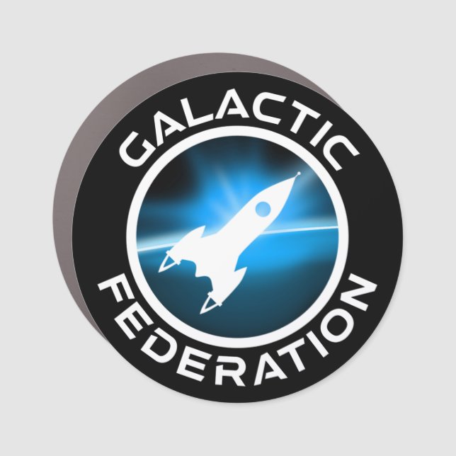 Galactic Federation Logo Car Magnet (Front)