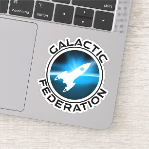 Galactic Federation Logo Sticker