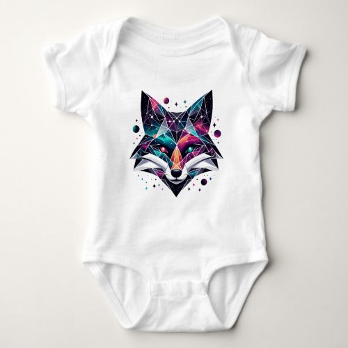 Galactic Fox  Baby Bodysuit