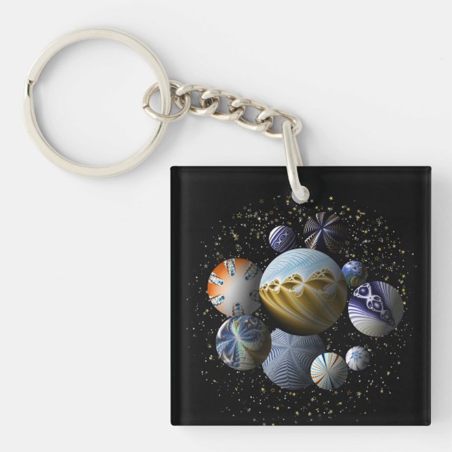 Galactic Fringe  Keychain (Front)