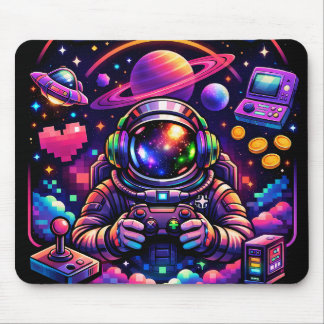 Galactic gamer by me mouse pad