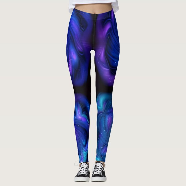 Galactic Glimmer Leggings (Front)