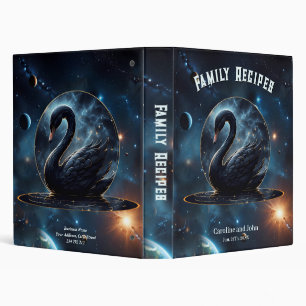 Galactic Grace: The Black Swan 3 Ring Binder