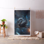 Galactic Grace: The Black Swan.  Fabric