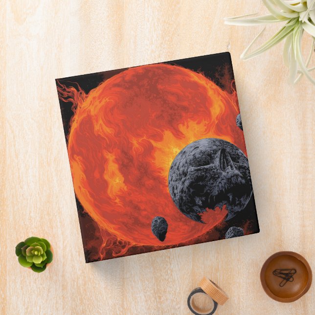 Galactic Graveyard Poster, Macs 2129-1. 3 Ring Binder (In Situ)