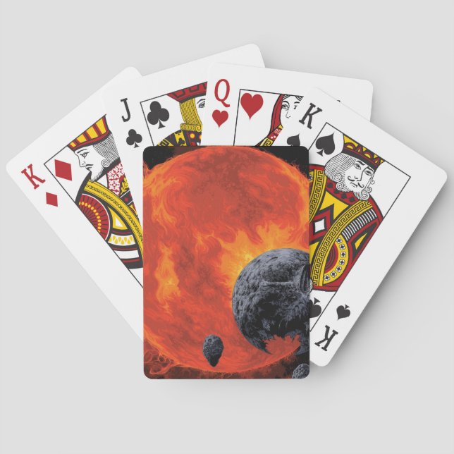 Galactic Graveyard Poster, Macs 2129-1. Poker Cards (Back)