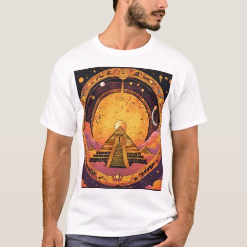 Galactic Grind Unleash Your Cosmic Metal Style T_Shirt