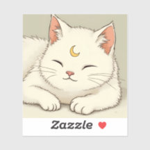 Galactic Guardian White Cat Patch – Mystical