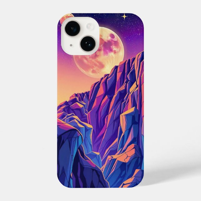 Galactic Harmony: iPhone 14 Case (Back)