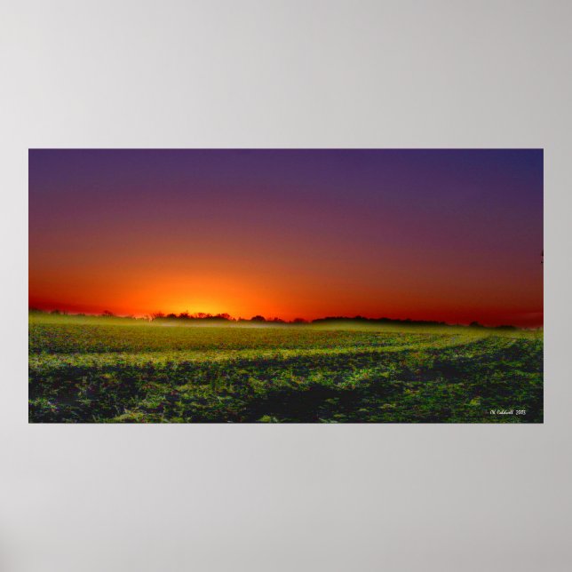 Galactic Harvest Poster (Front)