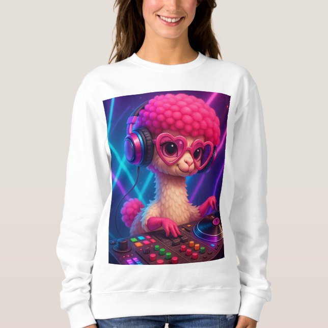 Galactic Headphone T-Shirt Sweatshirt (Front)