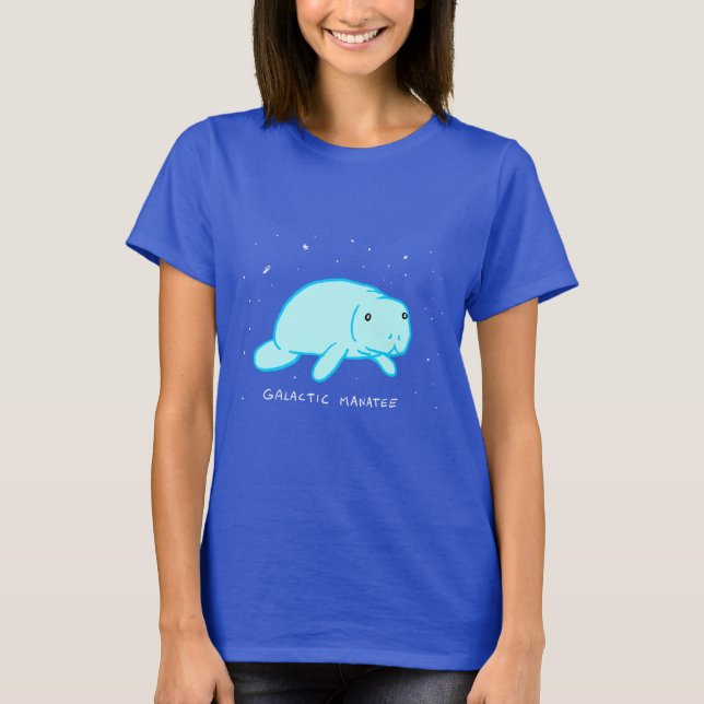 Galactic Manatee T-Shirt (Front)