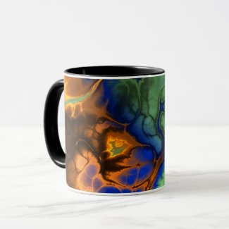 Galactic Marble Mug