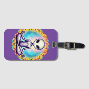Galactic Meditation Luggage Tag