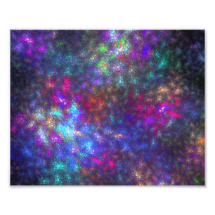 Galactic Mosaic Photo Print