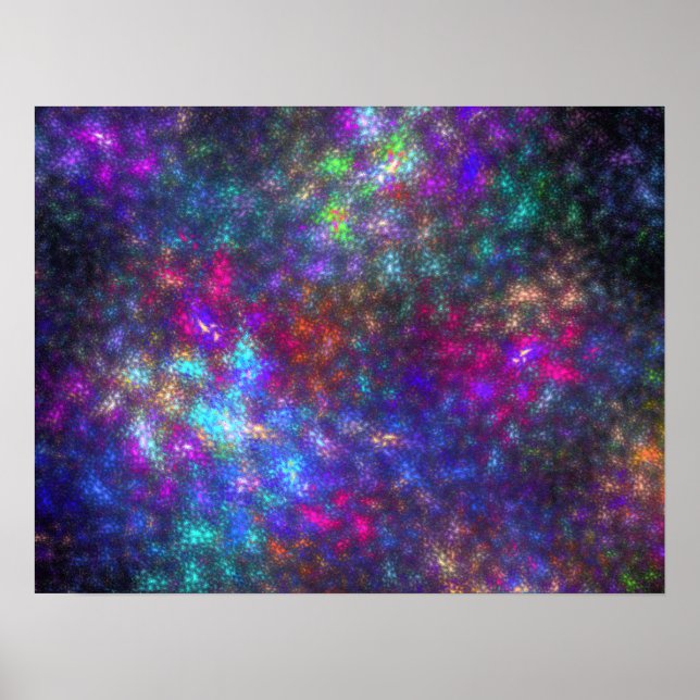 Galactic Mosaic Poster (Front)