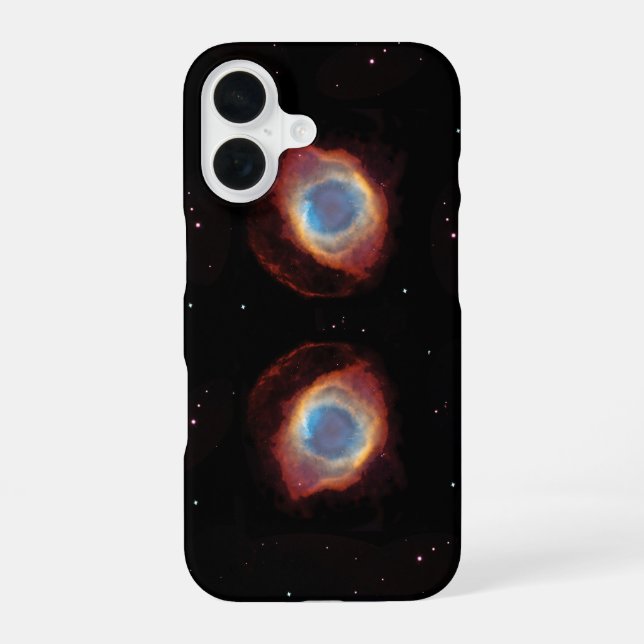 Galactic Nebula Eyes Iphone Case (Back)