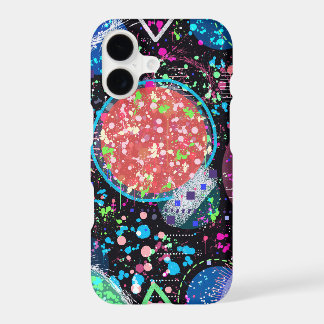 Galactic Neighborhood: Abstract Art  iPhone 17 Case
