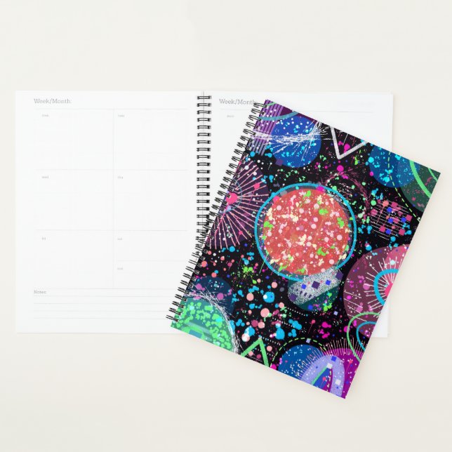 Galactic Neighborhood: Abstract Art  Planner (Display)