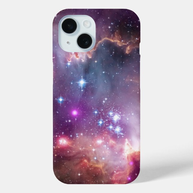 Galactic Outer Space Purple Nebulae Case-Mate iPhone Case (Back)