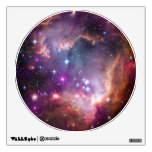 Galactic Outer Space Purple Wall Sticker