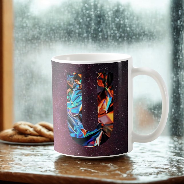 Galactic Prism Initial U Mug (Creator Uploaded)