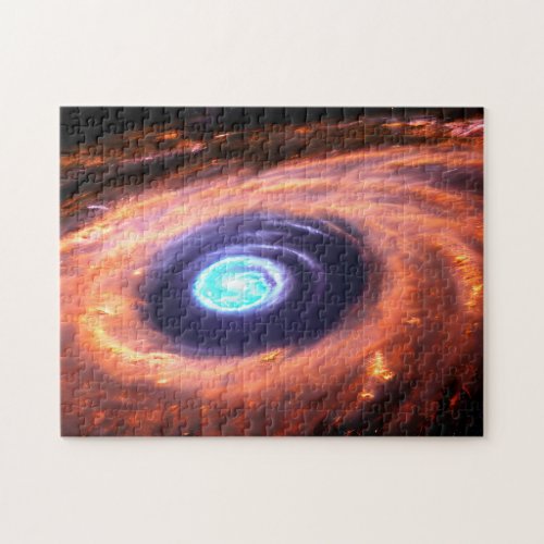 Galactic purple spinning blackhole space skyscape jigsaw puzzle