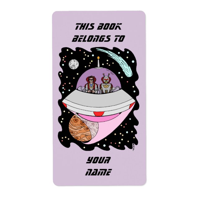 Galactic Road Trip 2018 Bookplate (Front)