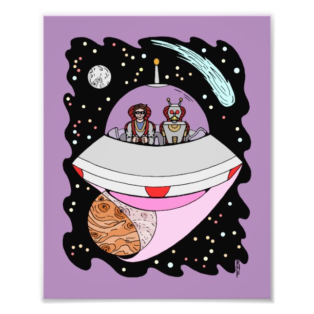 Galactic Road Trip 2018 Photo Print (Front)