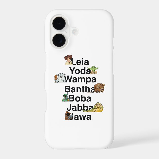 Galactic Roll Call Iphone Case (Back)
