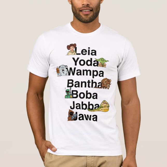 Galactic Roll Call T-Shirt (Front)