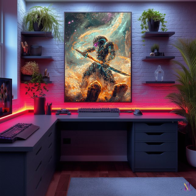 Galactic Ronin – The Cosmic Blade Poster (Creator Uploaded)