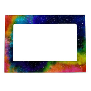Galactic Sci-Fi Wedding Magnetic Frame