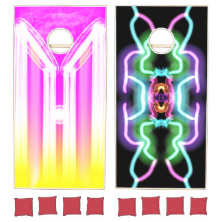 galactic space cornhole set