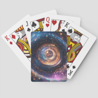Galactic Spiral: Dance of the Cosmos Poker Cards