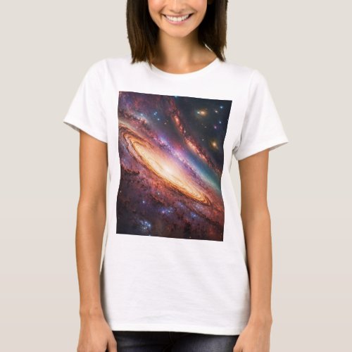 Galactic Splendor Celestial Odyssey Tee T_Shirt