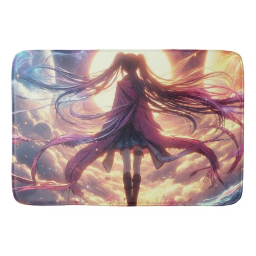 Galactic Twilight Whispers of the Cosmos Bath Mat
