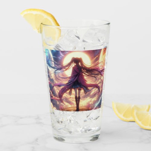 Galactic Twilight Whispers of the Cosmos Glass