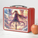 Galactic Twilight: Whispers of the Cosmos Metal Lunch Box