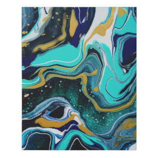 Galactic Winds Faux Canvas Print