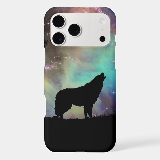Galactic Wolf Iphone Case (Back)
