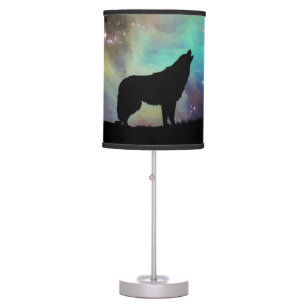 Galactic Wolf Table Lamp
