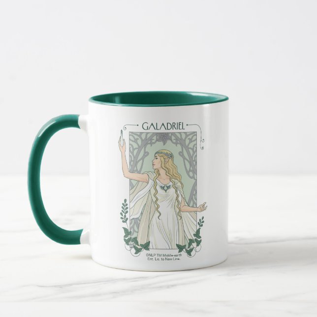 Galadriel Light of Valinor Graphic Mug (Left)