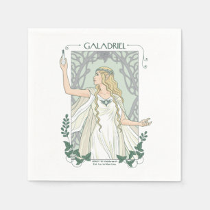 Galadriel Light of Valinor Graphic Napkins