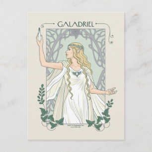Galadriel Light of Valinor Graphic Postcard
