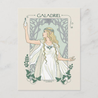 Galadriel Light of Valinor Graphic Postcard