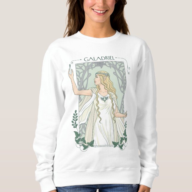Galadriel Light of Valinor Graphic Sweatshirt (Front)