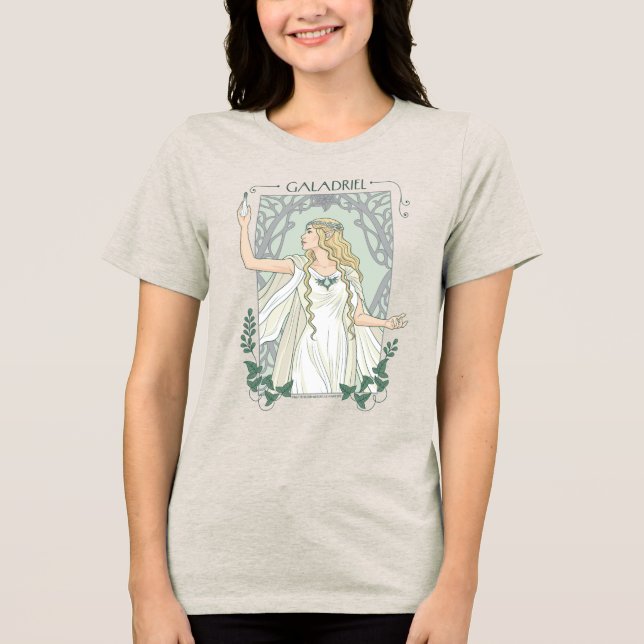 Galadriel Light of Valinor Graphic Tri-Blend Shirt (Front)