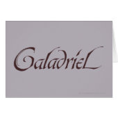 Galadriel Name Solid (Front Horizontal)