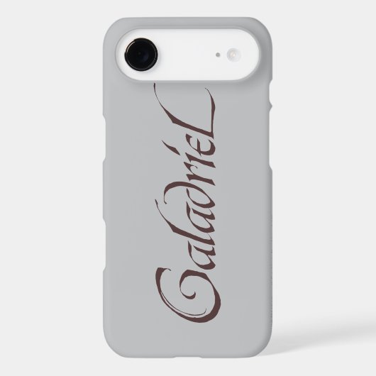 Galadriel Name Solid Case-Mate iPhone Case (Back)
